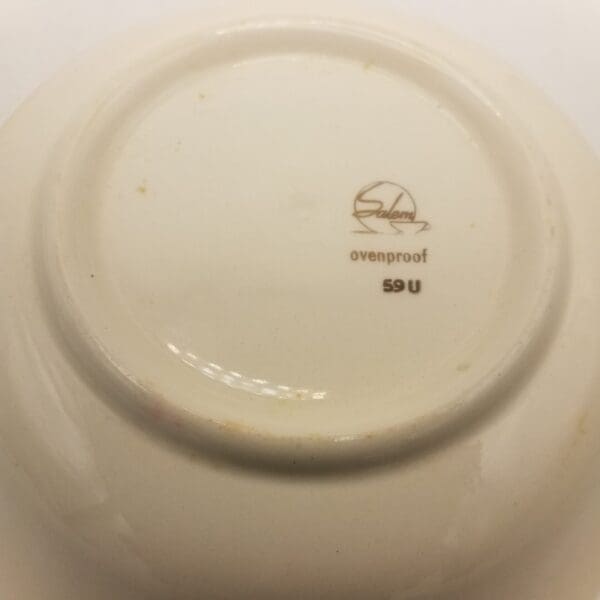 2 Salem China Soup or Cereal Bowls - Image 2