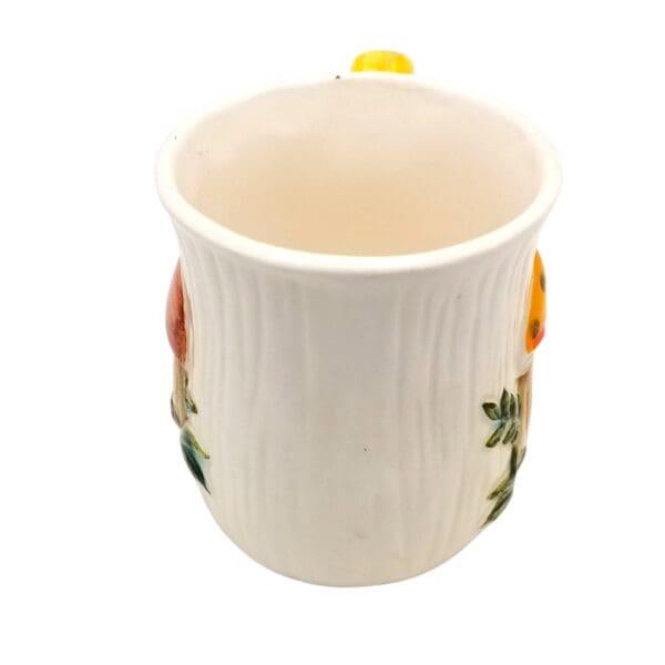 Vintage 1970s Merry Mushroom Mug, Canister (No Lid), both As-Is - Image 3
