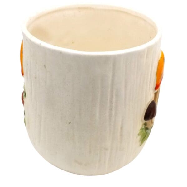 Vintage 1970s Merry Mushroom Mug, Canister (No Lid), both As-Is - Image 7