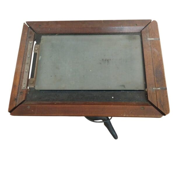 Antique Edison-Dick Mimeoscope with Original Glass - A.B. Dick Company Chicago U.S.A. - Image 10