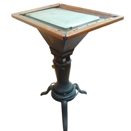 Antique Edison-Dick Mimeoscope with Original Glass - A.B. Dick Company Chicago U.S.A.