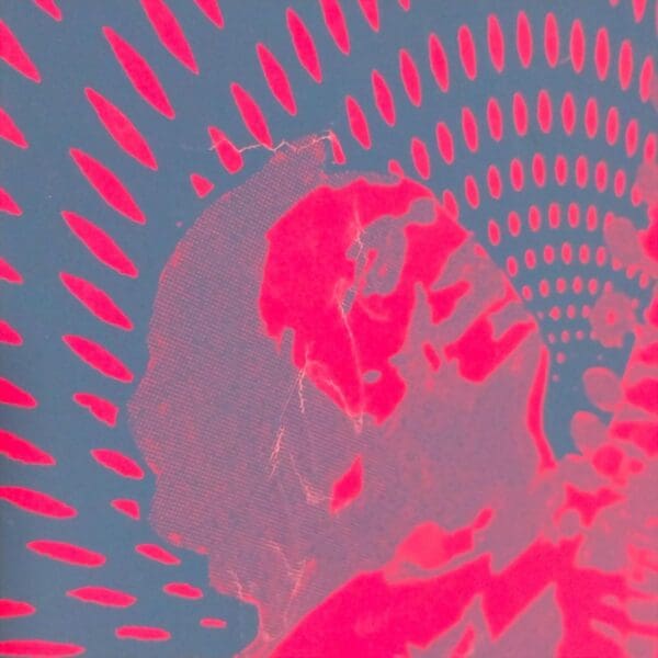 Original 1969 Vintage / Retro Ravi Shankar Sitar Player Psychedelic Poster - Image 3