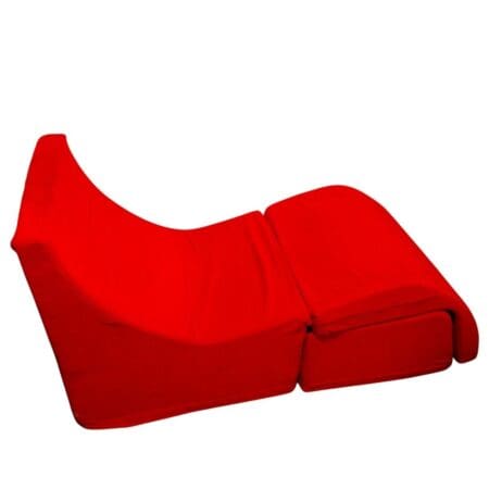 Red Convertible Q-Chaise from Umbra by Karim Rasheed