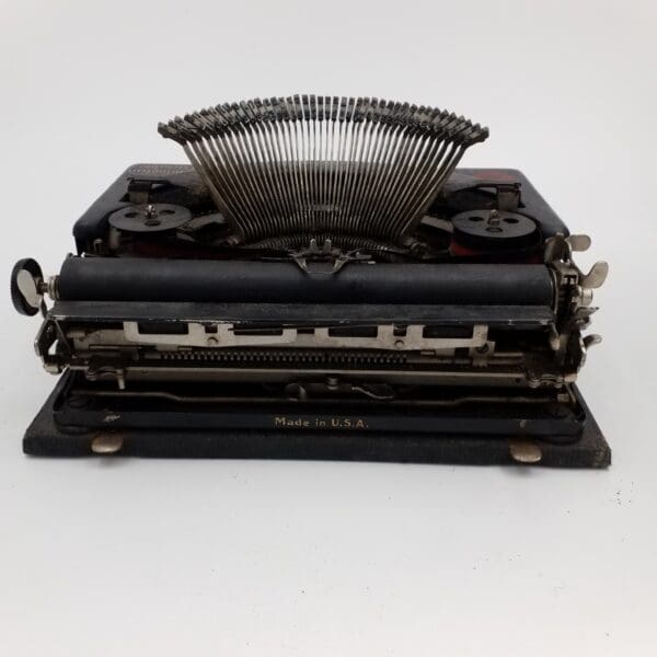 Working Remington Portable Typewriter, with Case (As-Is), Brush, 2 Ribbon Spools - Image 8
