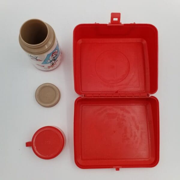 Red Animaniacs Lunchbox and Thermos by Aladdin 1994 Warner Bros - Image 2