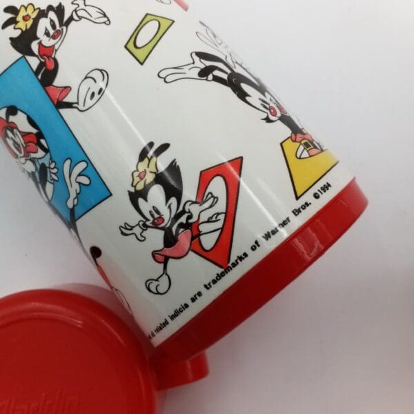Red Animaniacs Lunchbox and Thermos by Aladdin 1994 Warner Bros - Image 6
