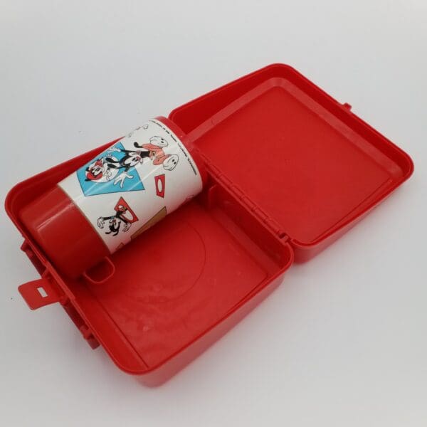 Red Animaniacs Lunchbox and Thermos by Aladdin 1994 Warner Bros - Image 7