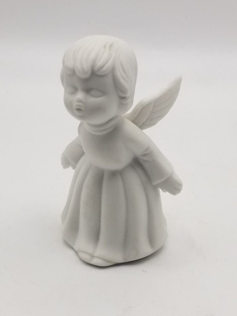 Vintage Lefton Kissing Angel  Figurine - As-Is