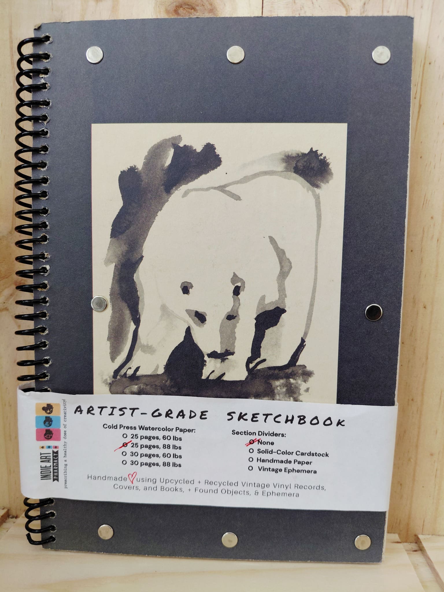 IAP Sketchbook: White Polar Bear Drawing