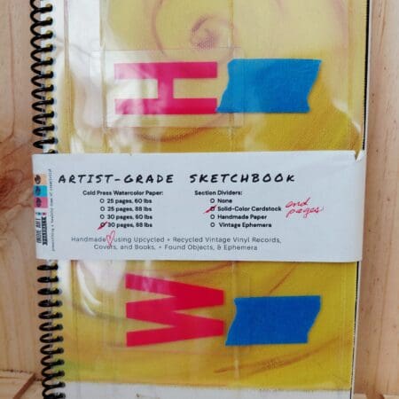 IAP Sketchbook: "WTH" Multi-Media Collage Cover