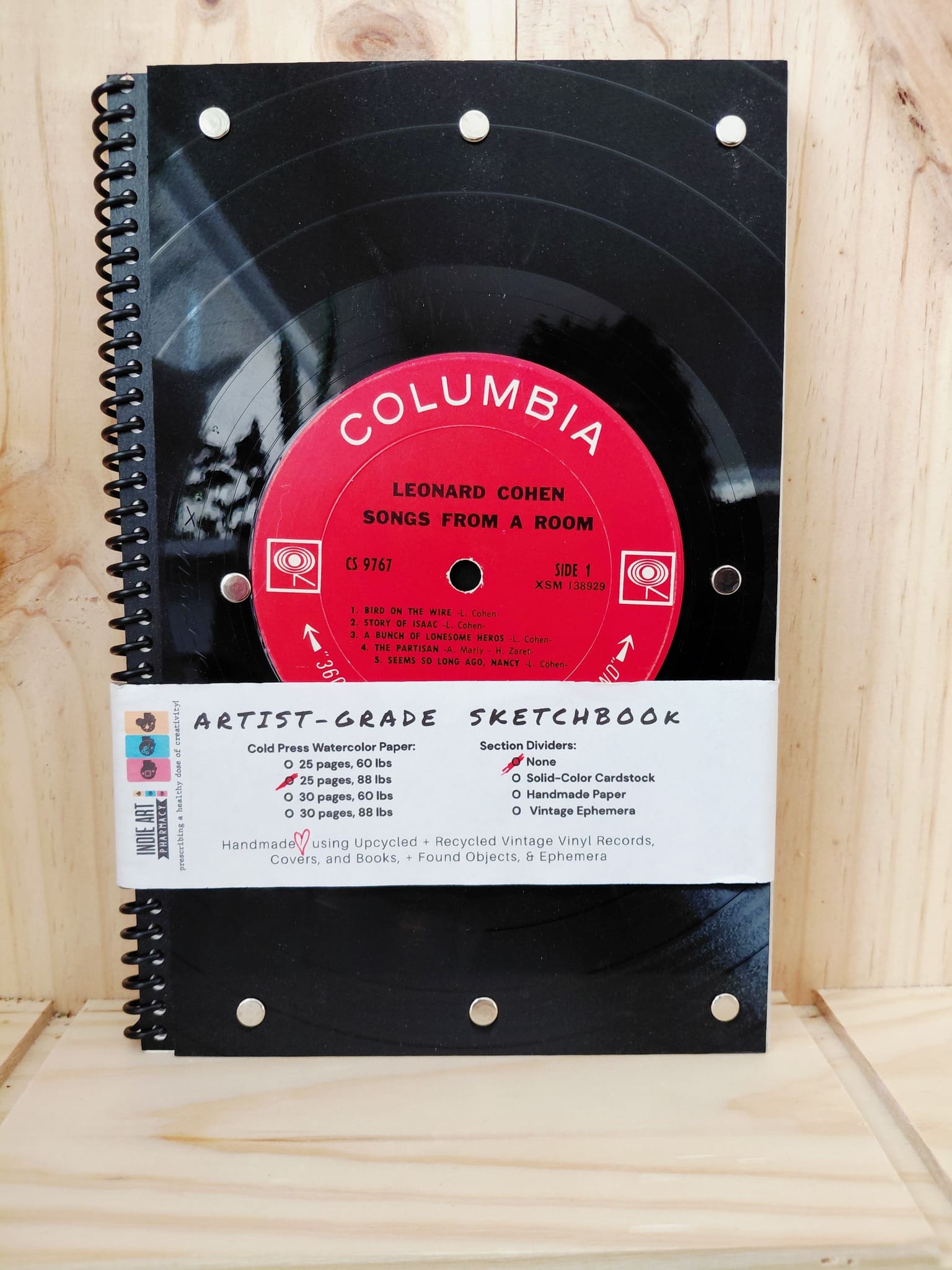 IAP Sketchbook: Leonard Cohen, Songs From A Room