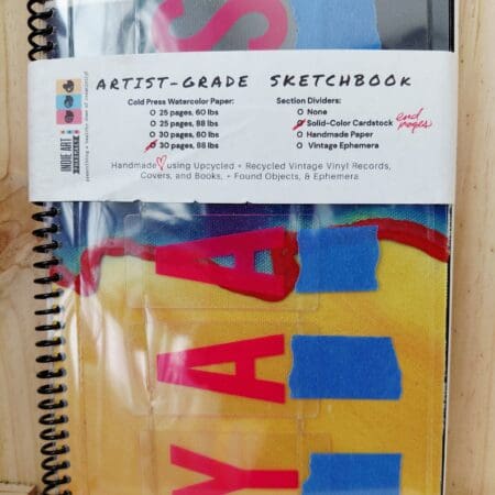 IAP Sketchbook: "YAAAS" Multi-Media Collage Cover