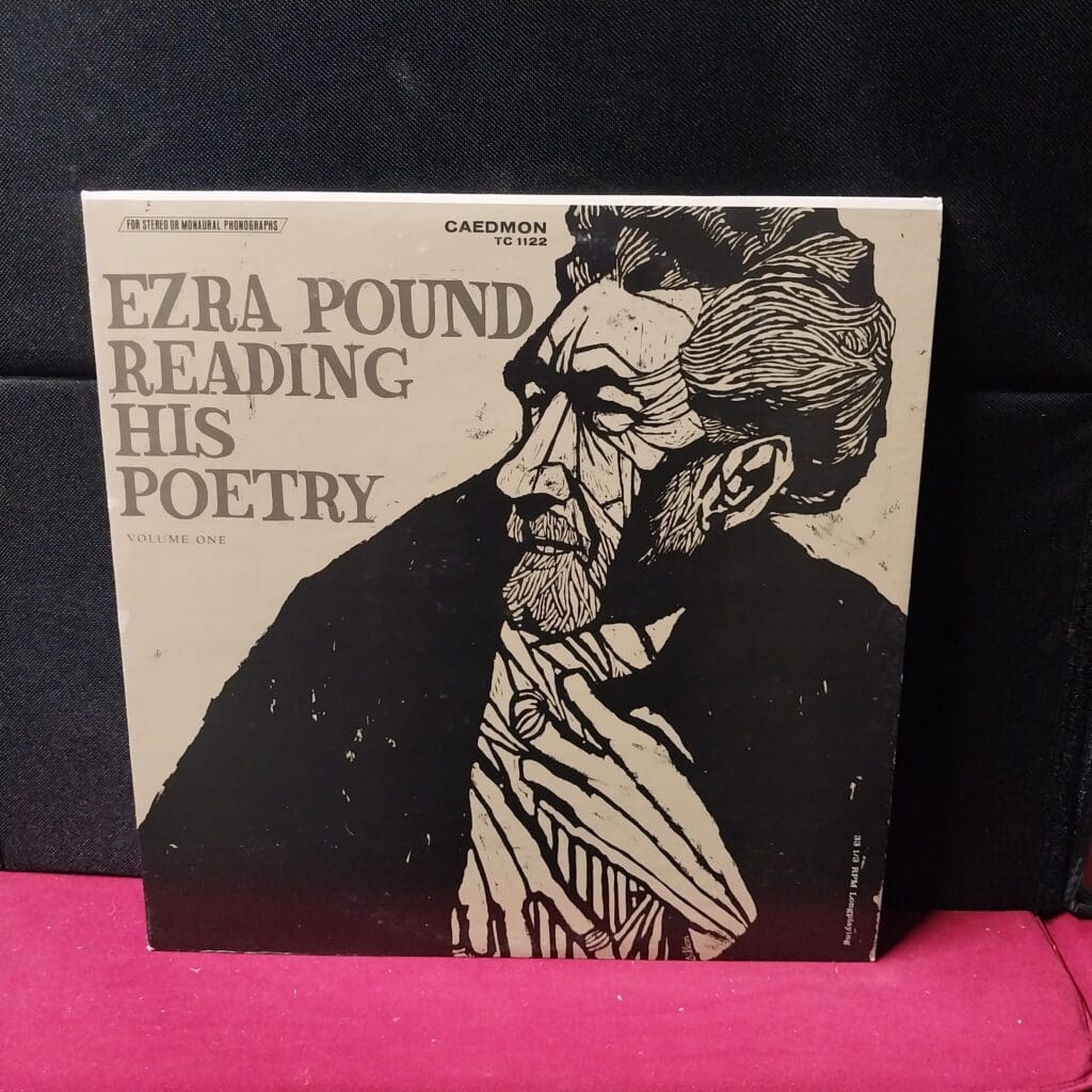 EZRA POUND READING HIS POETRY Caedmon LP
