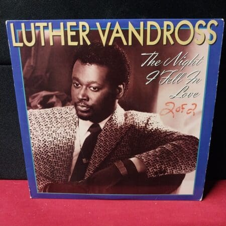 Luther Vandross's 1985 album, "The Night I Fell in Love" + 1 Single LP