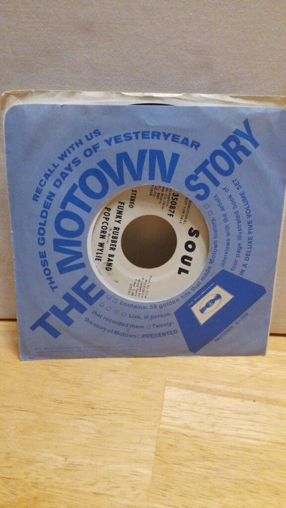 Funky Rubber Band - Popcorn Wylie - Soul Records - Motown Records
