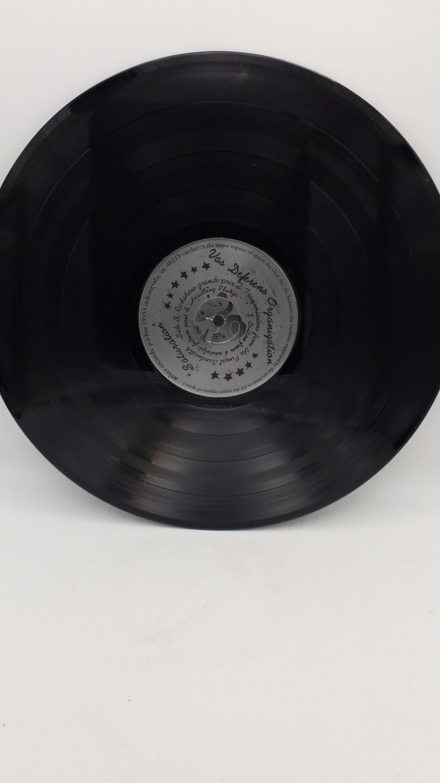 Vas Deferens Organization - "Saturation" - LP Vinyl Record & Sleeve- Indianapolis Aether Records - Image 2