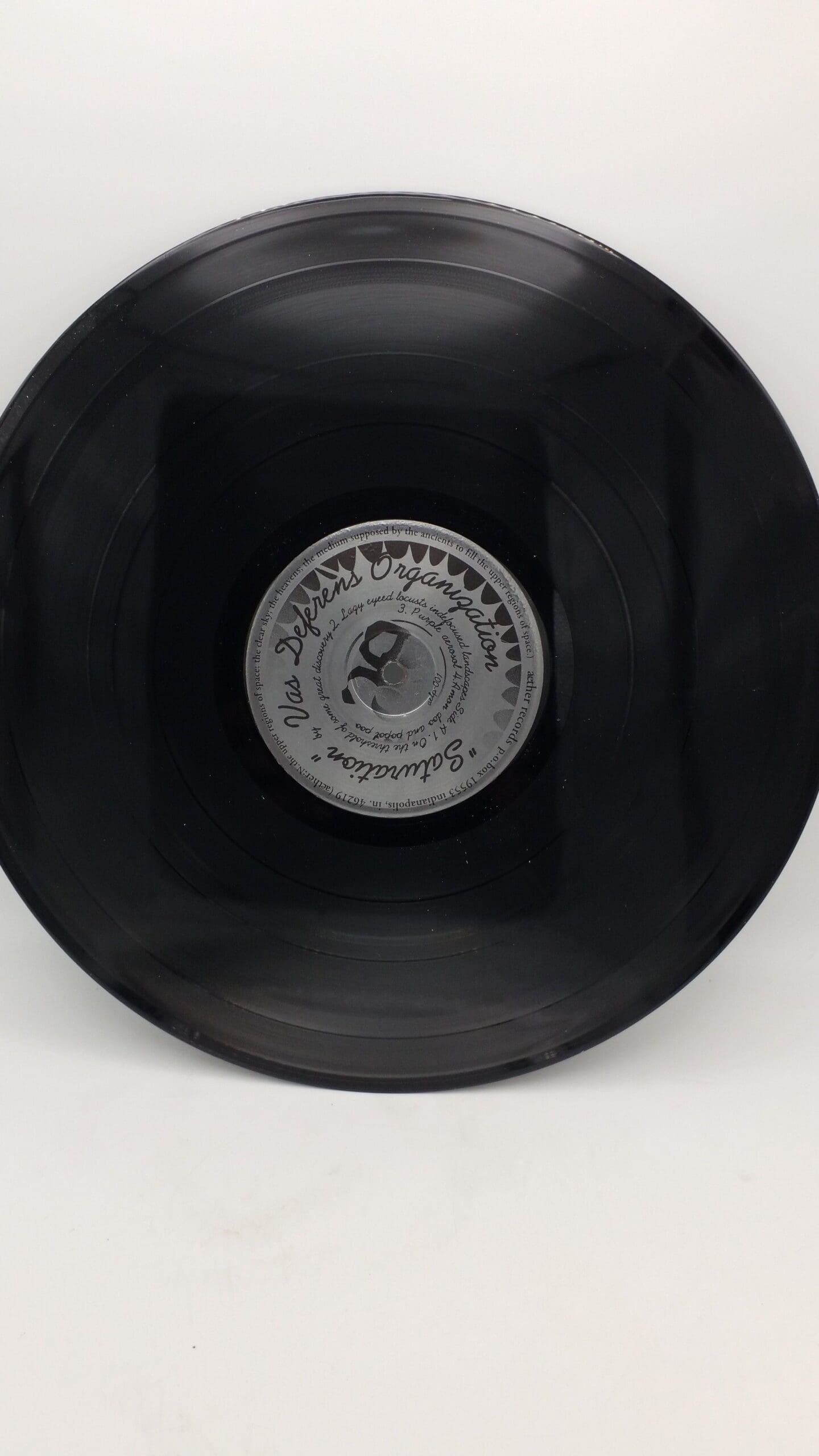 Vas Deferens Organization - "Saturation" - LP Vinyl Record & Sleeve- Indianapolis Aether Records - Image 4